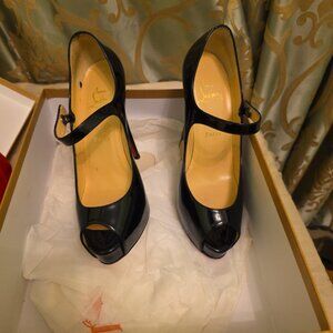 Christian Louboutin, JANE VENDOME 120 PATENT, SIZE 39.5